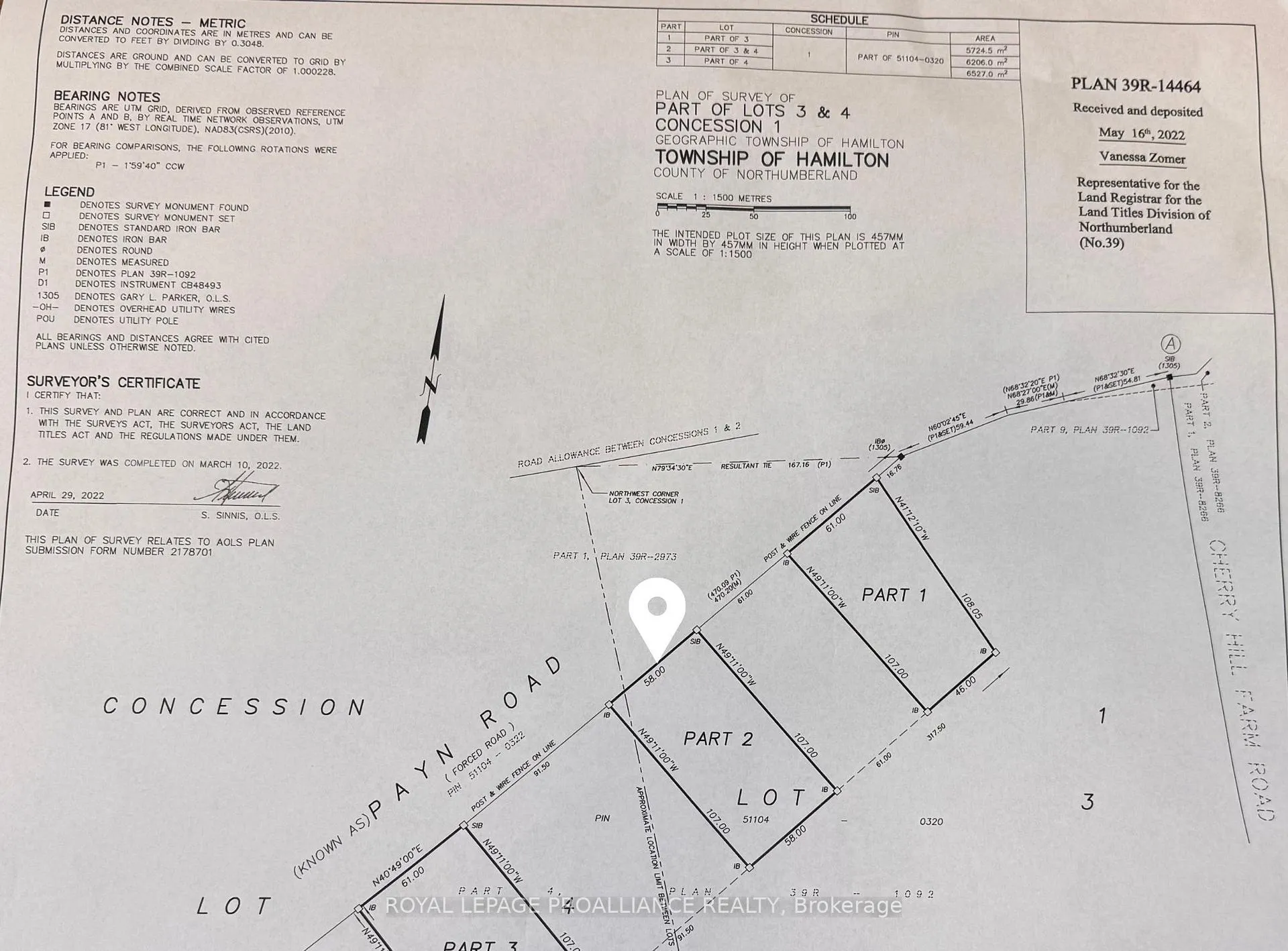 Photo 1 of Part 2 Payn Road, Hamilton Township, Rural Hamilton — HOMEH