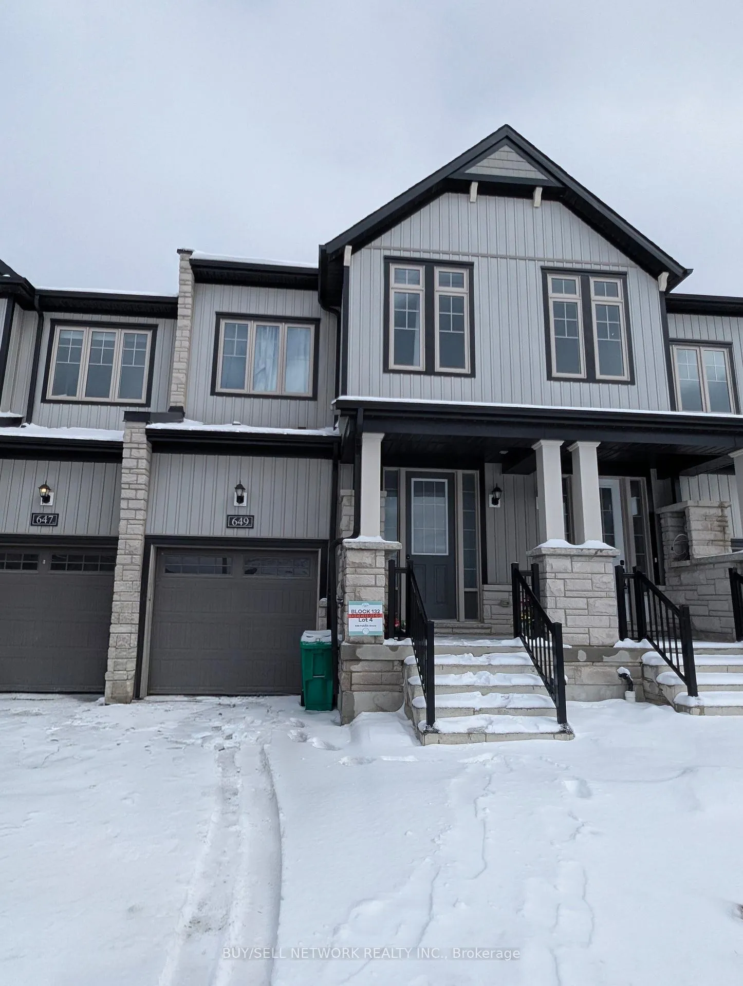 Front of 649 Pollock Grove