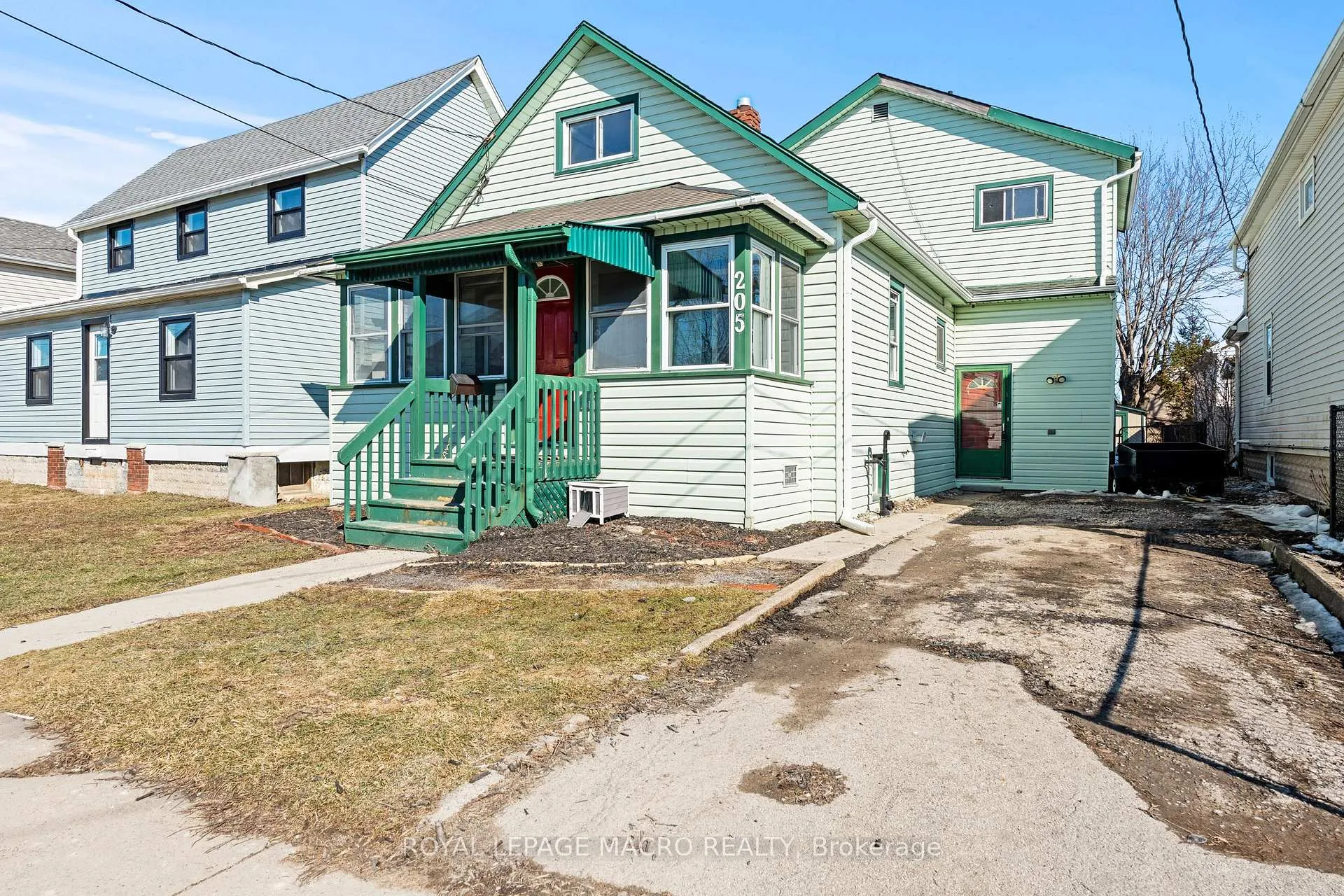 Front of 205 Mitchell Street