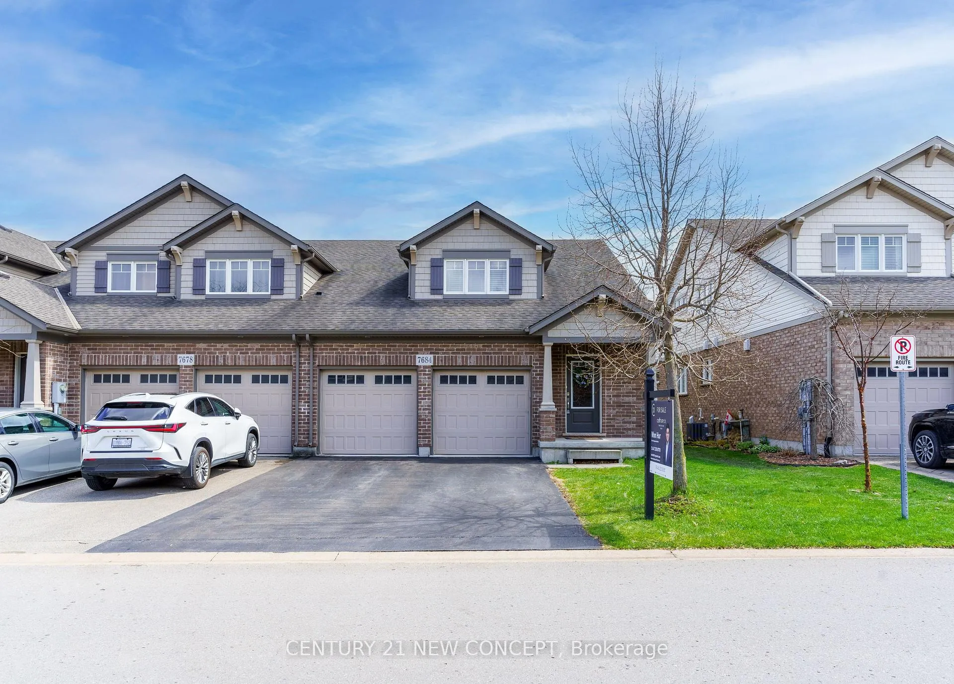 Front of 7684 Green Vista Gate