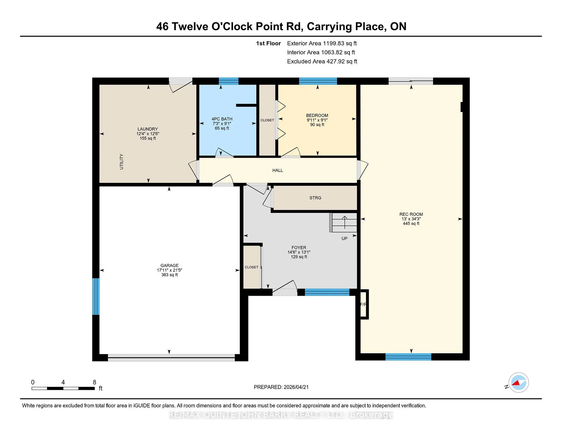 Photo 44 of 46 Twelve O'Clock Pt Road, Quinte West, Sidney Ward — HOMEH
