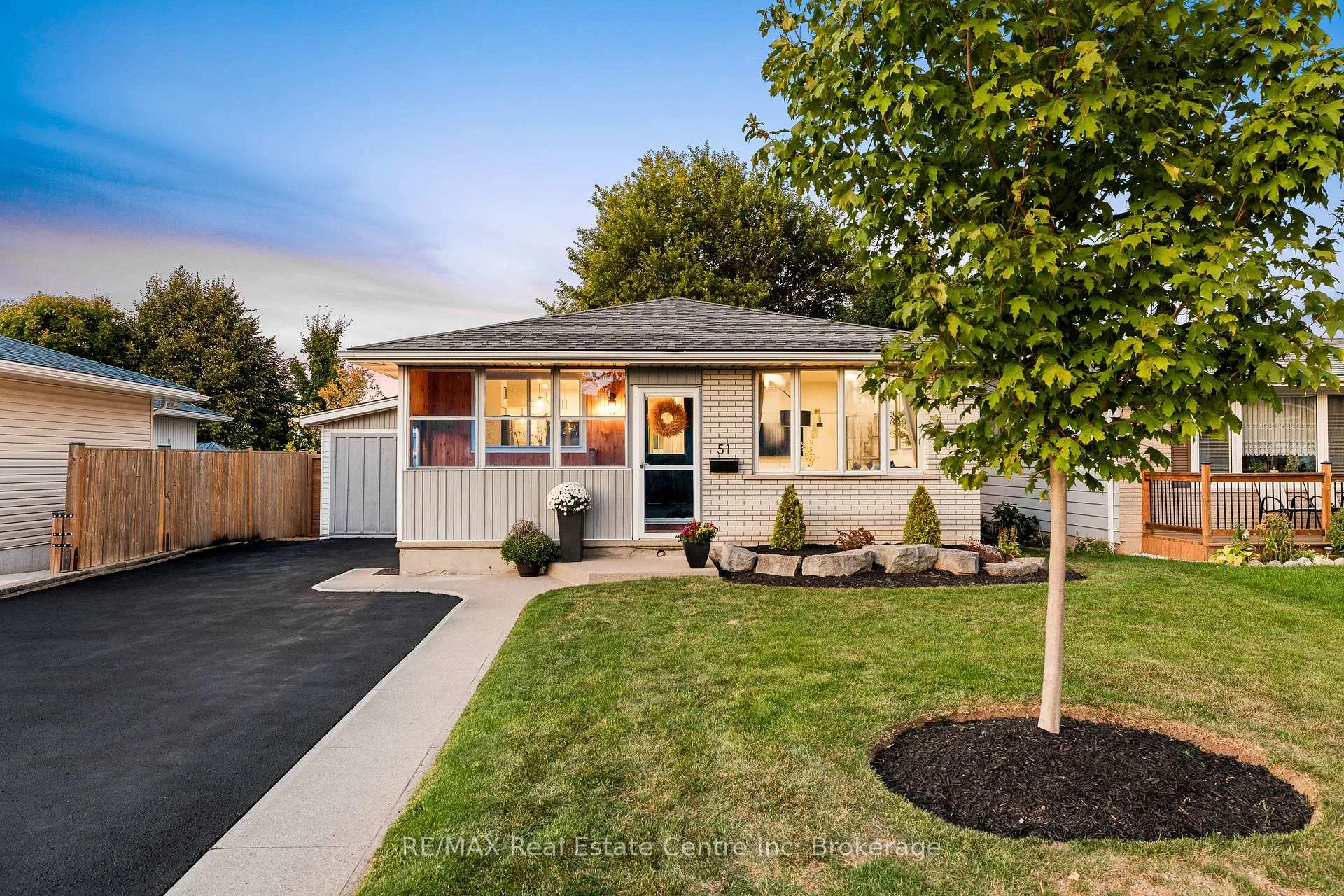 Front of 51 Muskoka Drive
