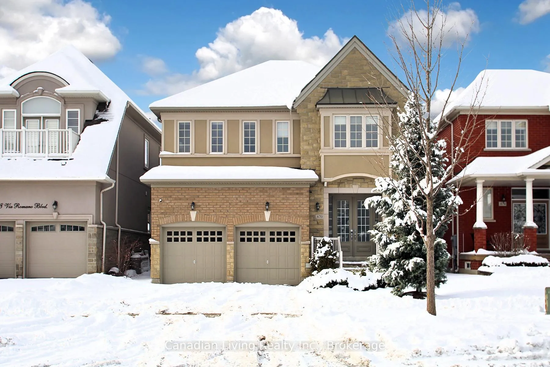 Front of 670 Via Romano Boulevard