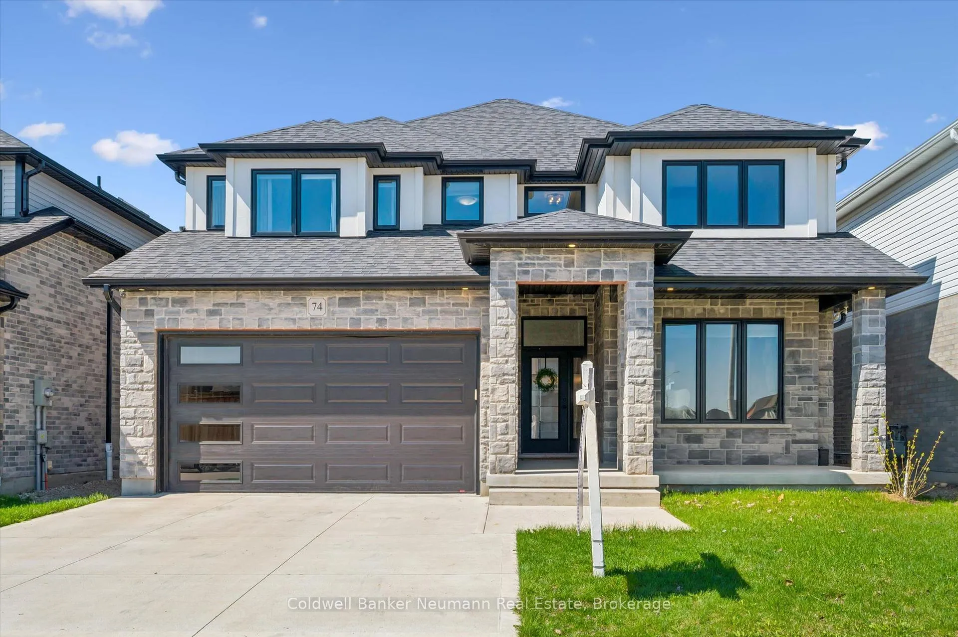 Front of 74 Gellert Drive