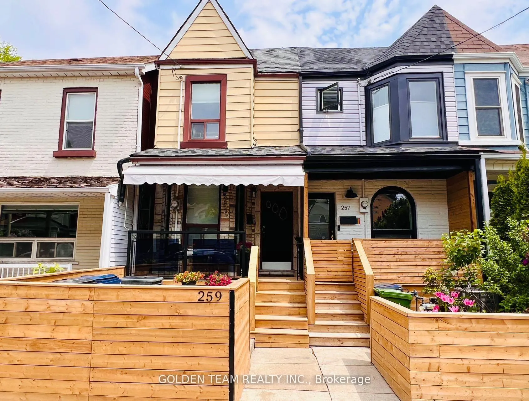 Front of 259 Claremont Street