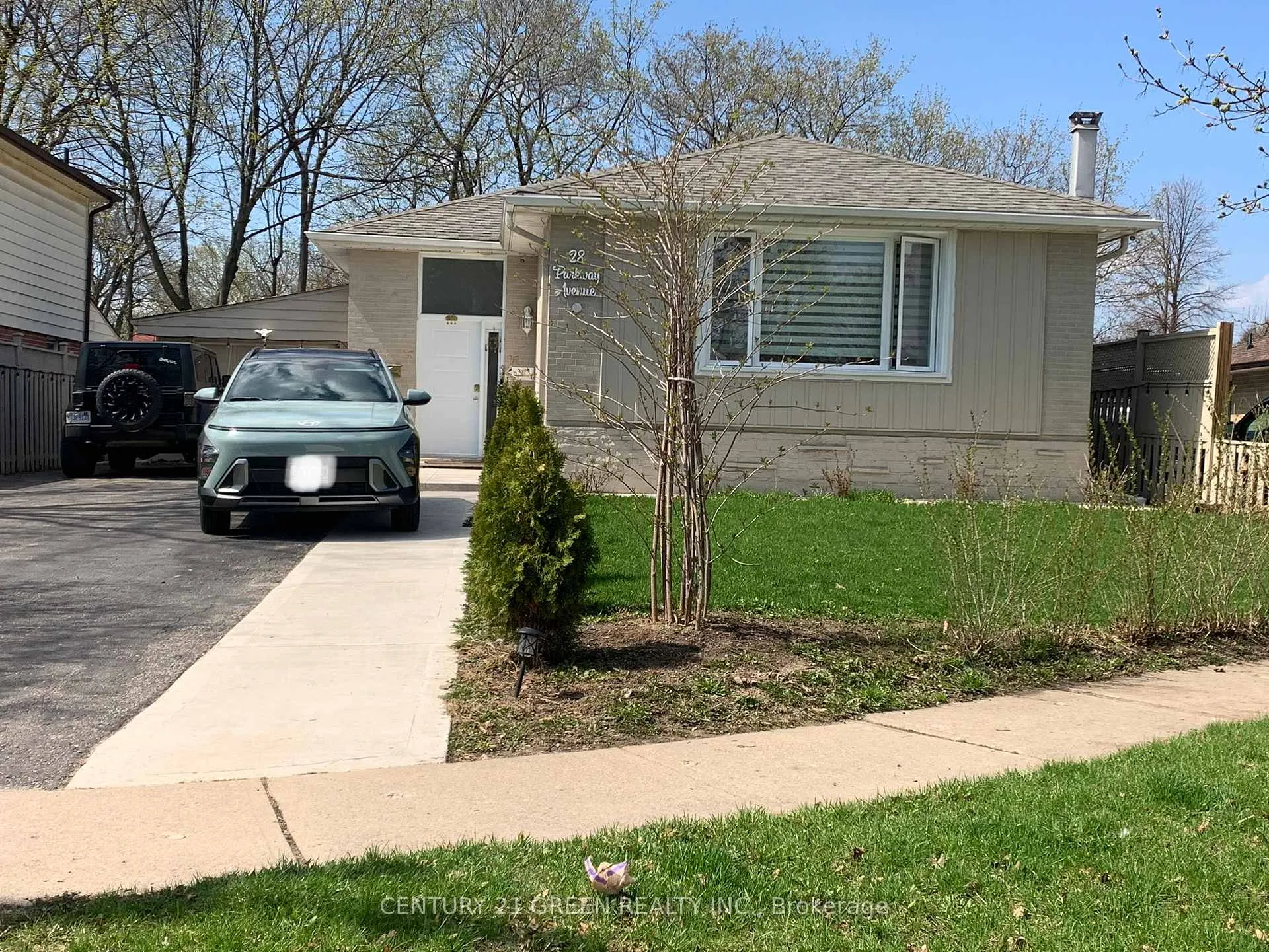 Front of 28 Parkway Avenue