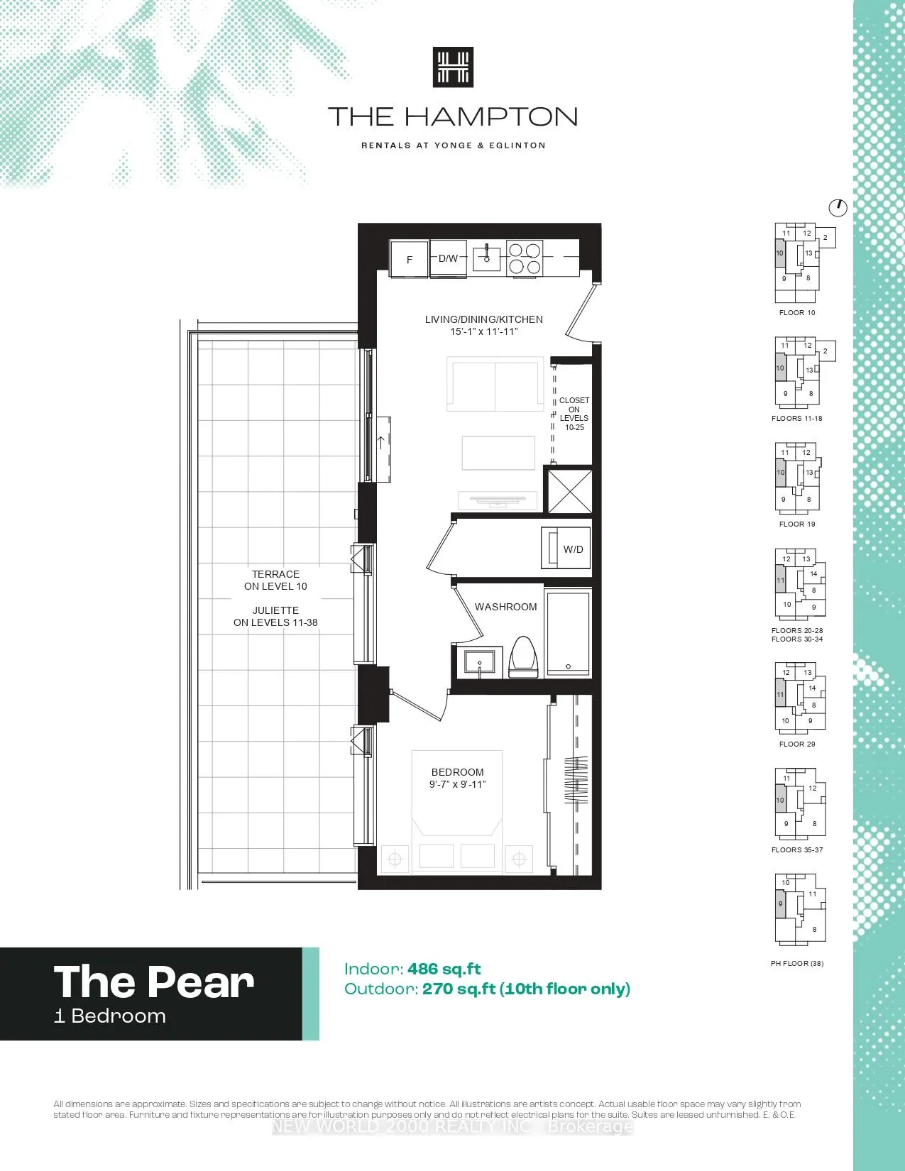 Photo 28 of Unit 3809, 101 Roehampton Avenue, Toronto, Mount Pleasant West — HOMEH