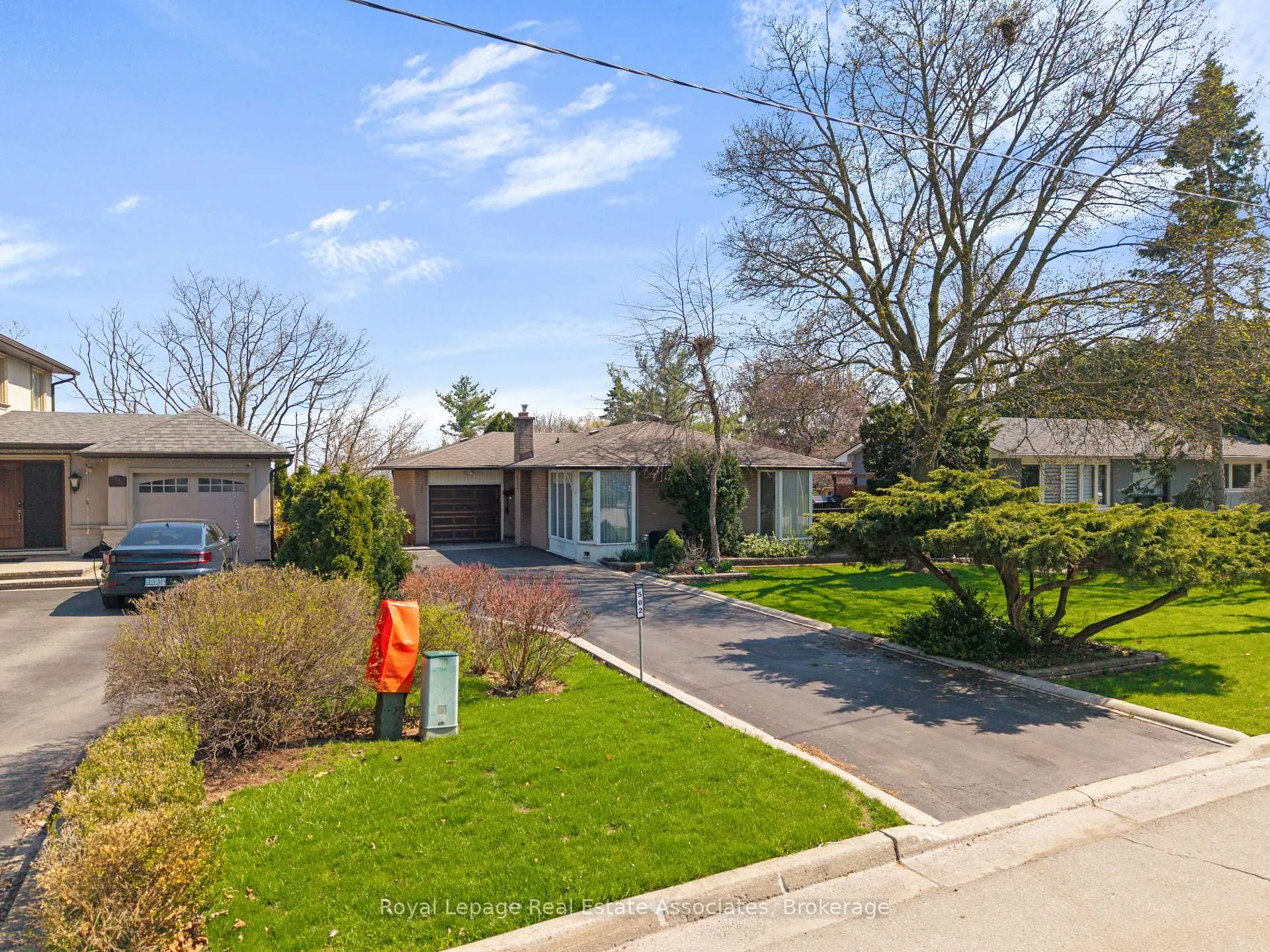 Front of 502 Falgarwood Drive