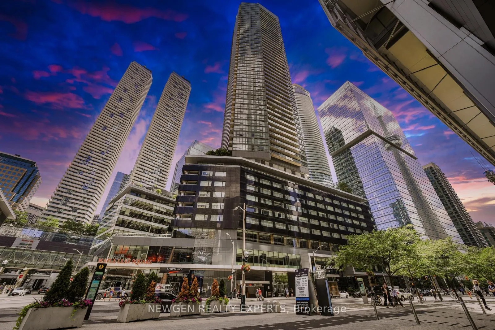 Photo 1 of Unit 1506, 55 Bremner Boulevard, Toronto, Waterfront Communities — HOMEH