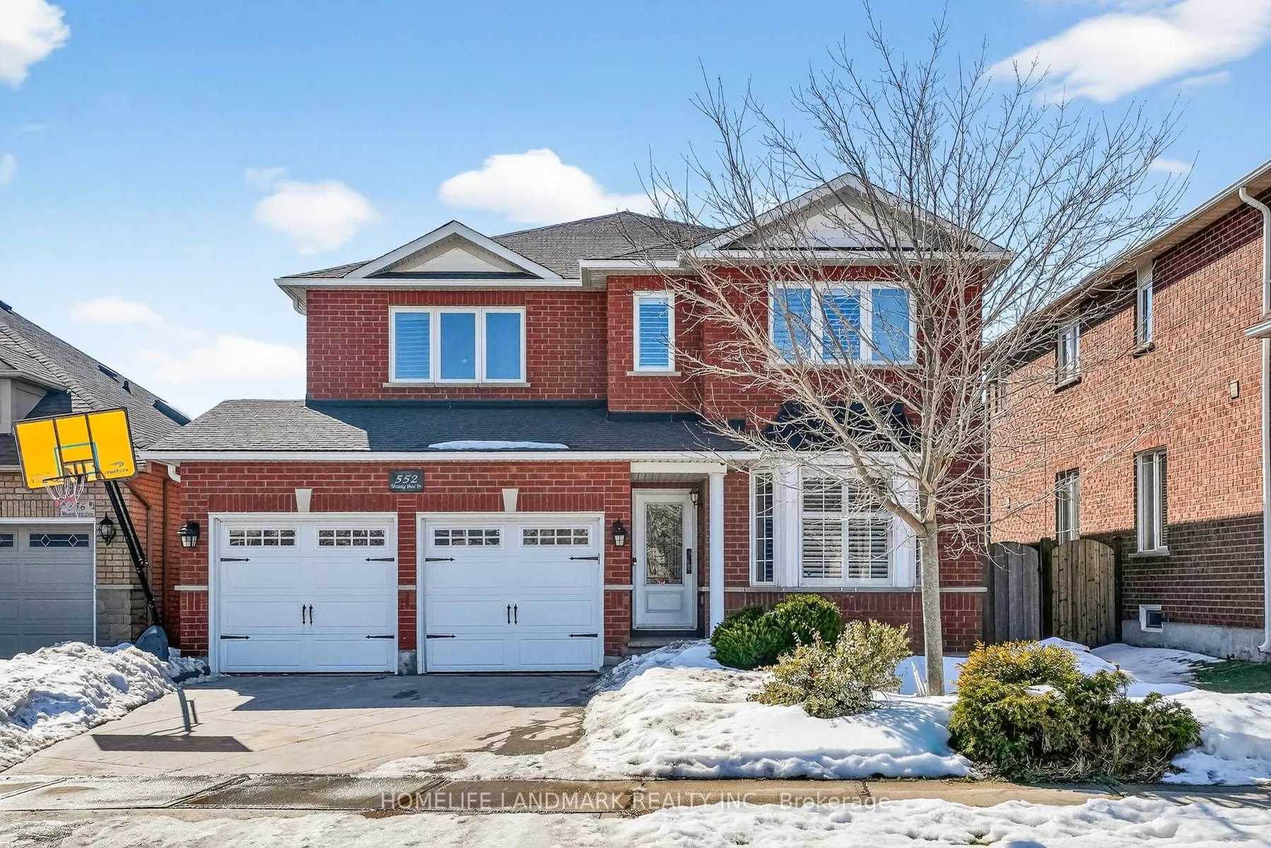 Front of 552 Morning Dove Drive