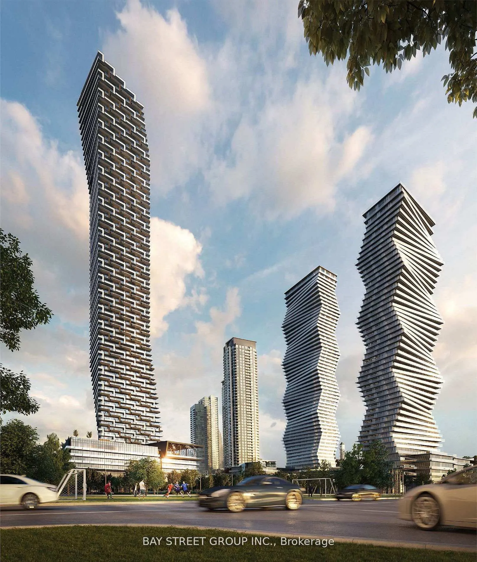 Front of Unit 1610, 448 Burnhamthorpe Road W