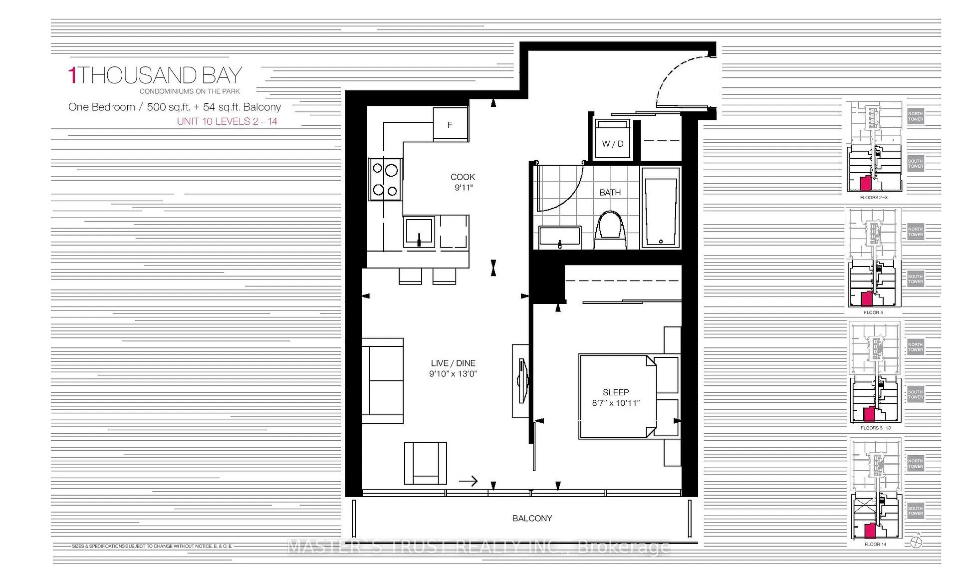 Photo 8 of Unit 1203, 8200 Birchmount Road, Markham, Unionville — HOMEH