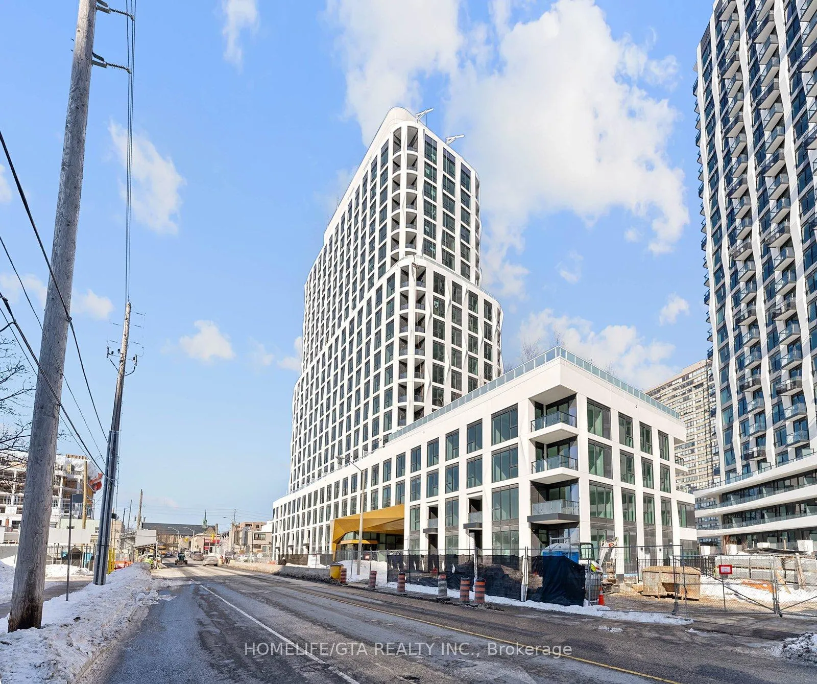 Front of Unit 413, 25 Cordova Avenue