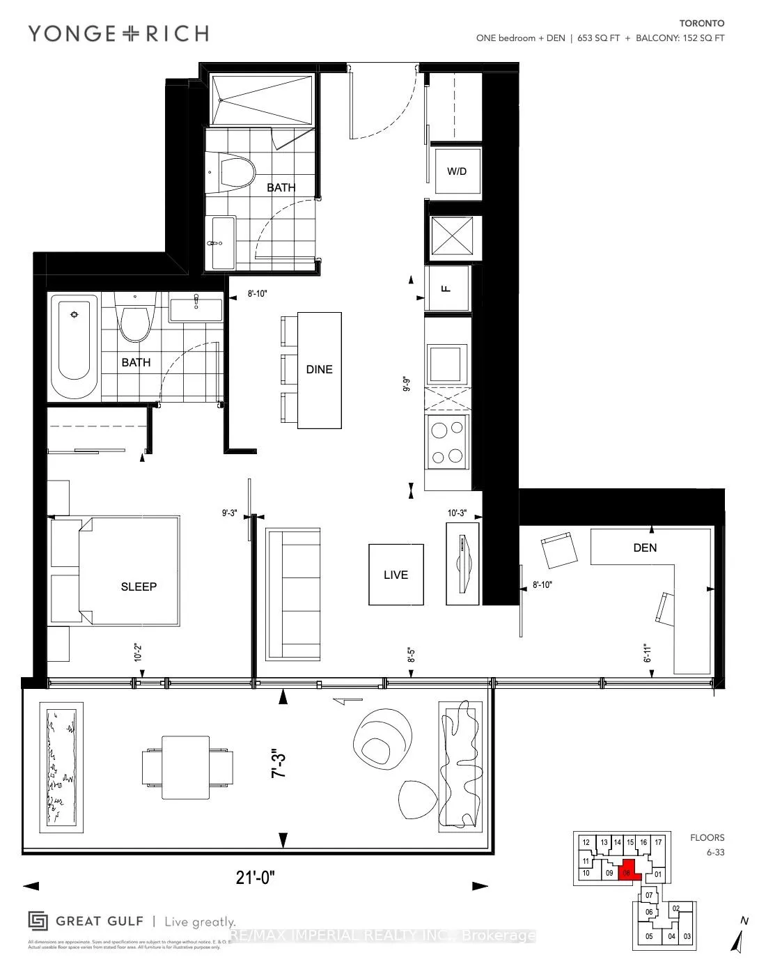 Photo 2 of Unit 1708, 25 Richmond Street E, Toronto, Church-Yonge Corridor — HOMEH