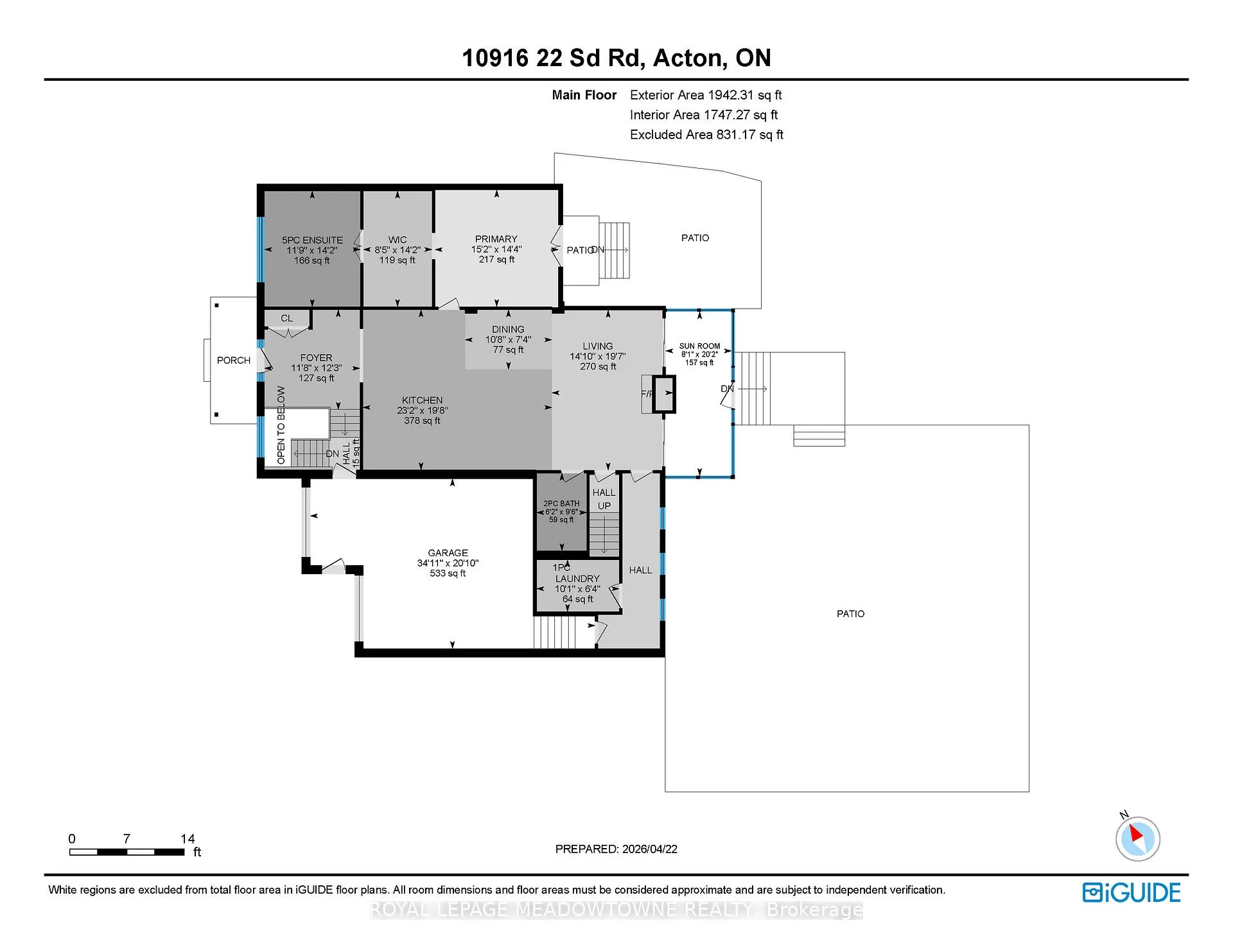 Photo 21 of 10916 22nd Side Road, Halton Hills, Limehouse — HOMEH