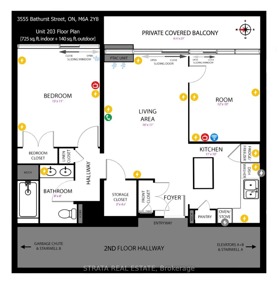 Photo 28 of Unit 203, 3555 Bathurst Street, Toronto, Bedford Park-Nortown — HOMEH