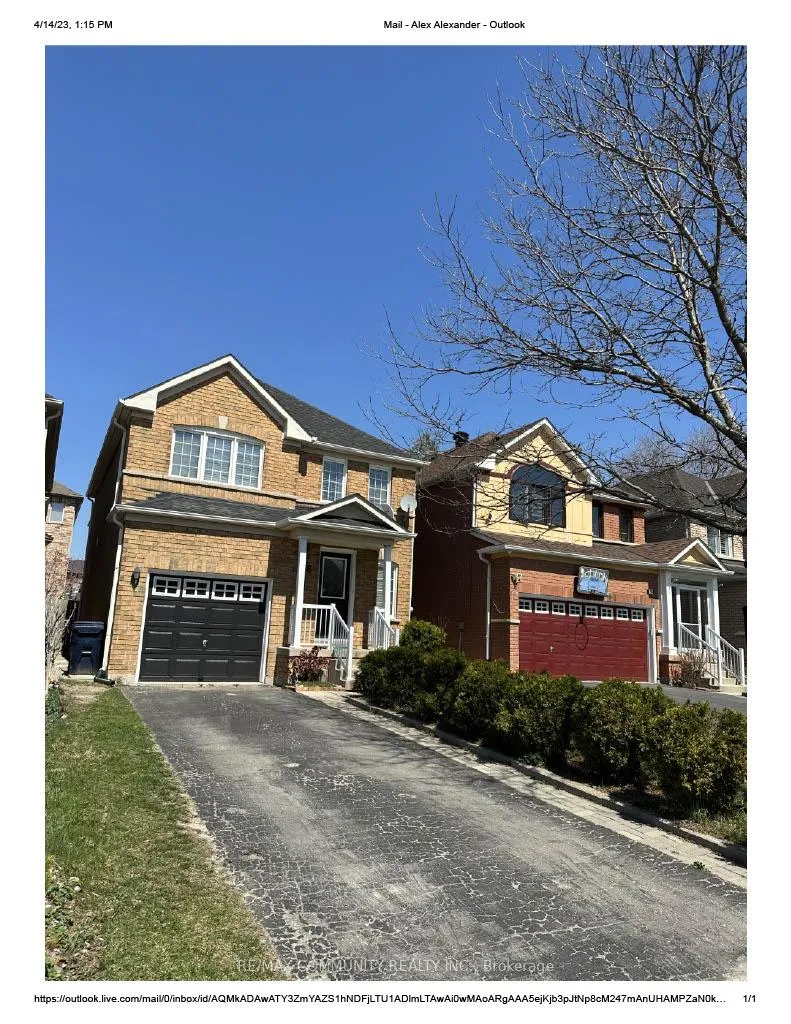 Front of 26 Grosbeak Crescent