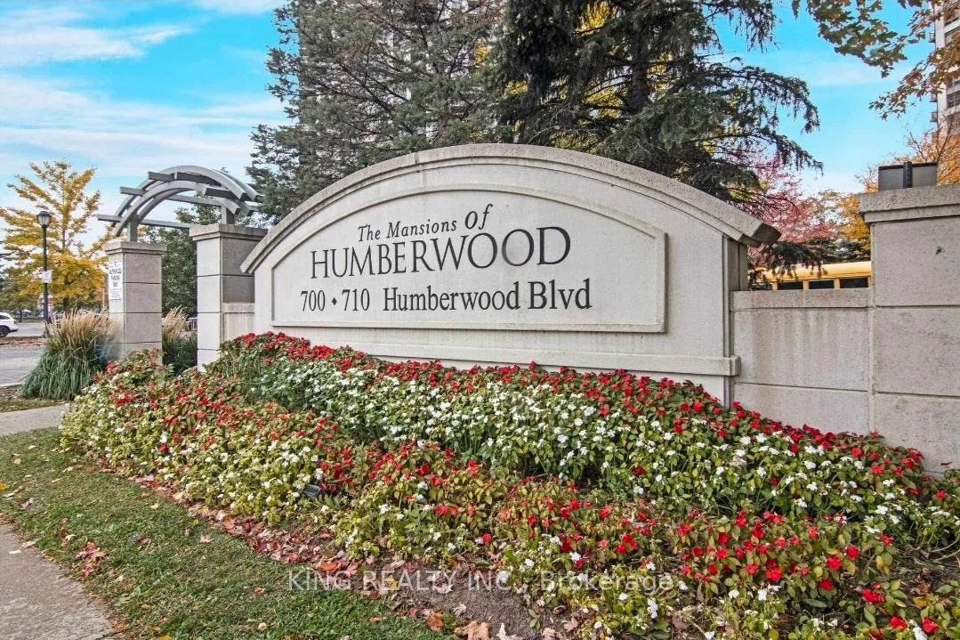 Front of Unit 1415, 710 Humberwood Boulevard