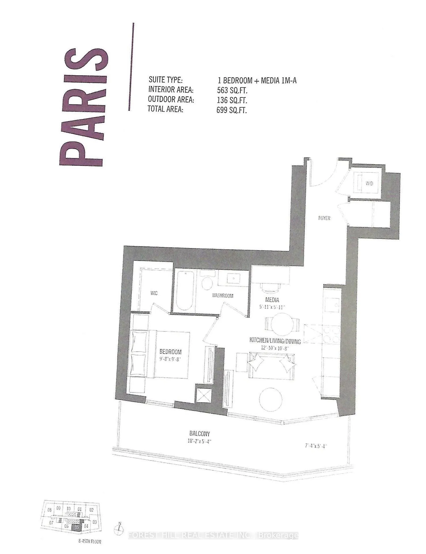 Photo 19 of Unit 805, 2221 Yonge Street, Toronto, Mount Pleasant West — HOMEH