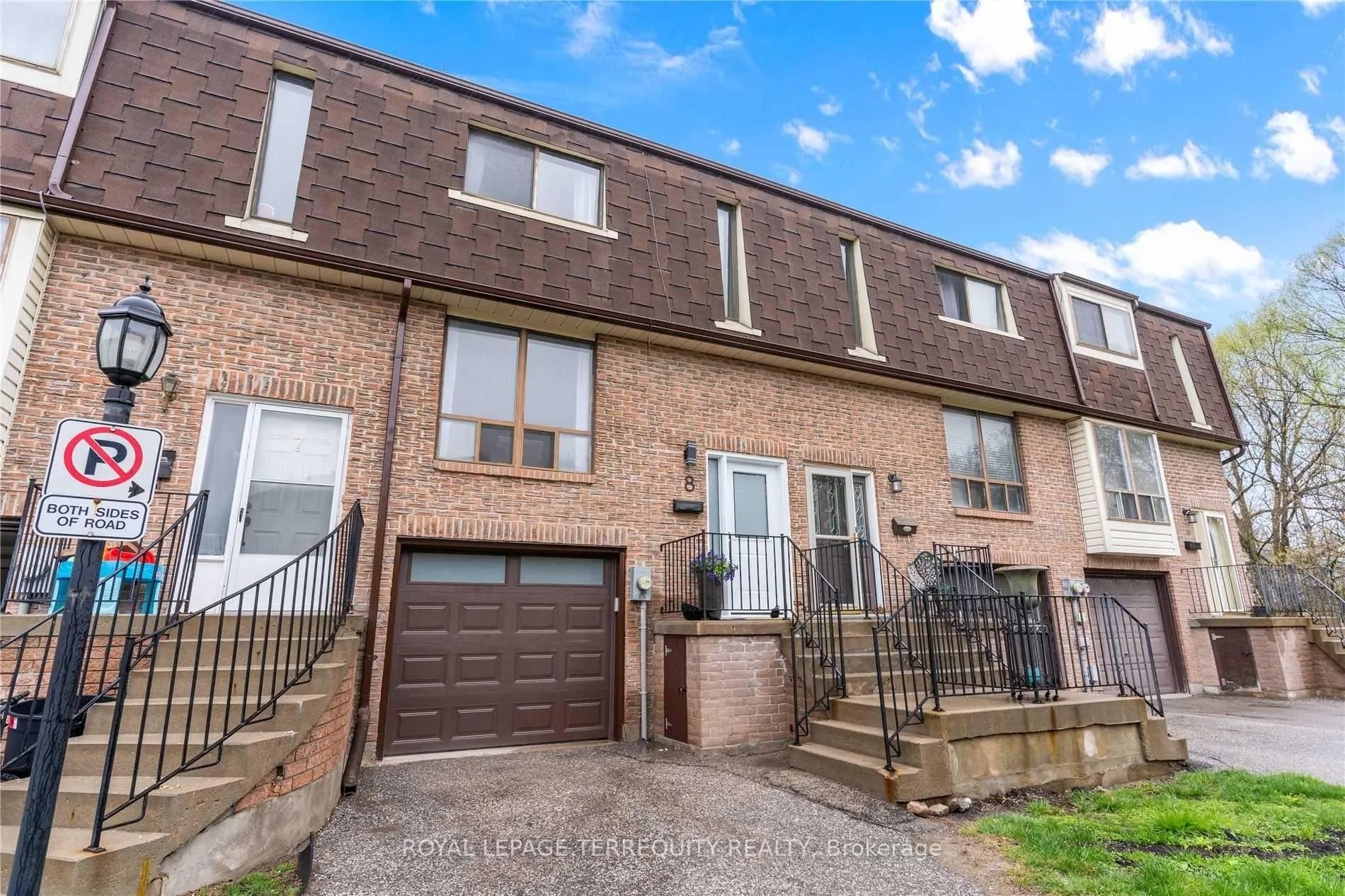 Front of Unit 8, 350 Camelot Court