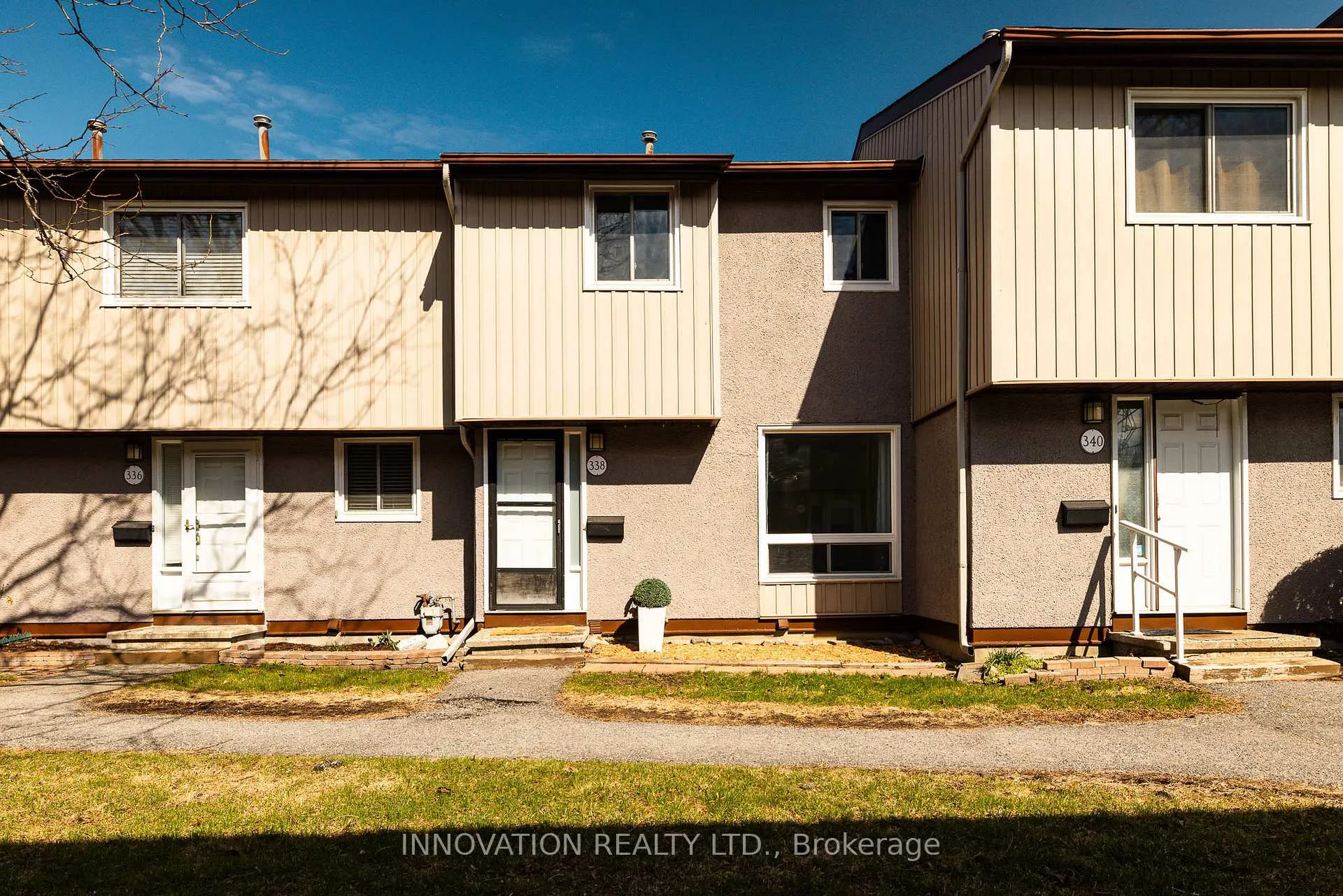 Front of 338 Woodfield Drive