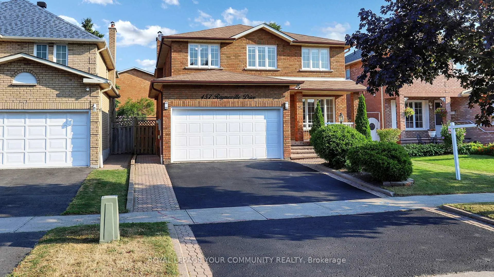 Front of 457 Raymerville Drive