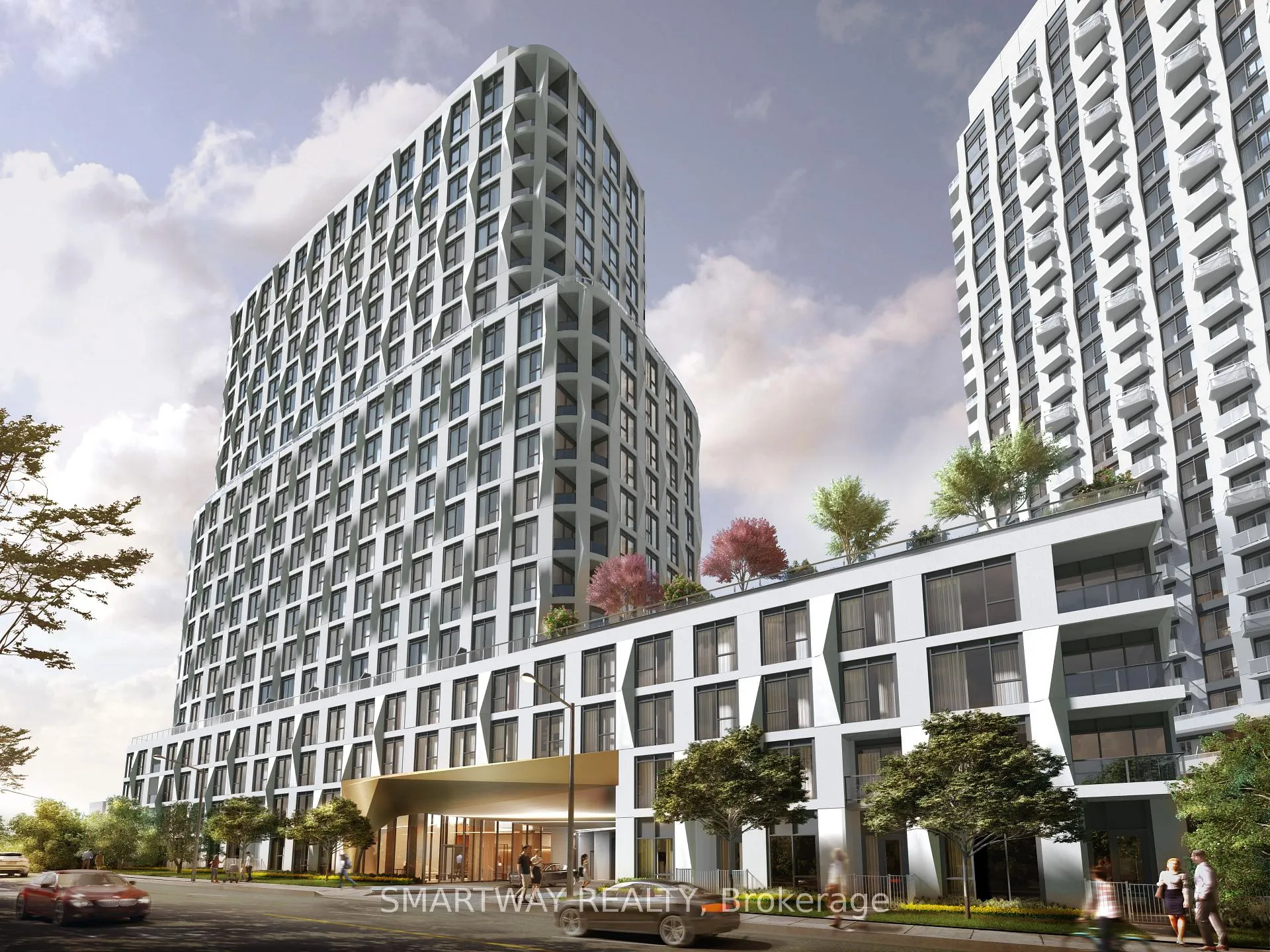 Front of Unit 1008, 25 Cordova Avenue