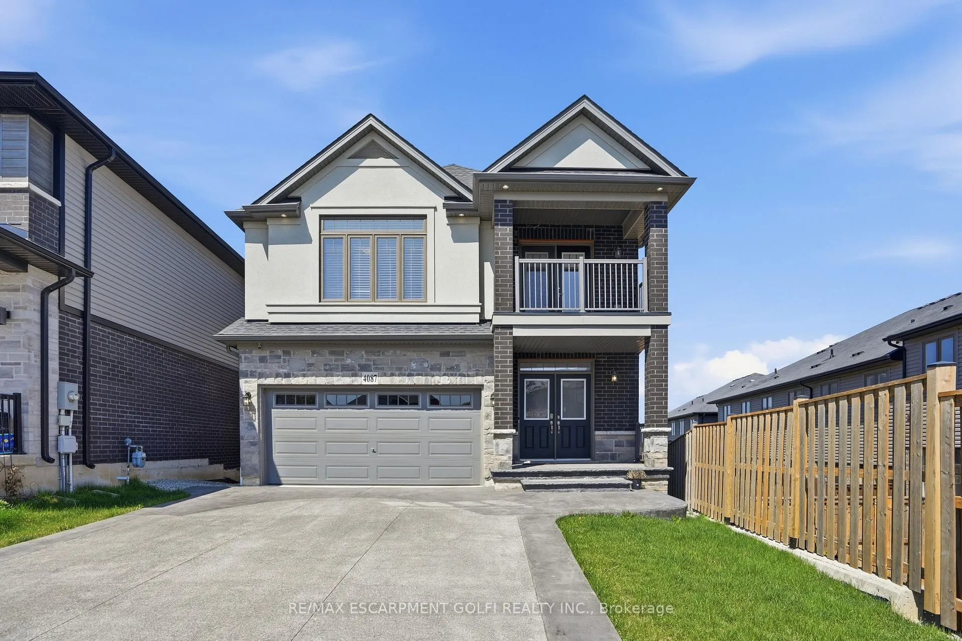 Front of 4087 Healing Street
