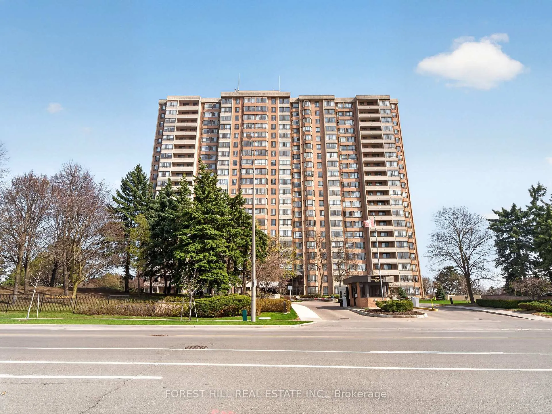 Front of Unit 1201, 100 County Court Boulevard