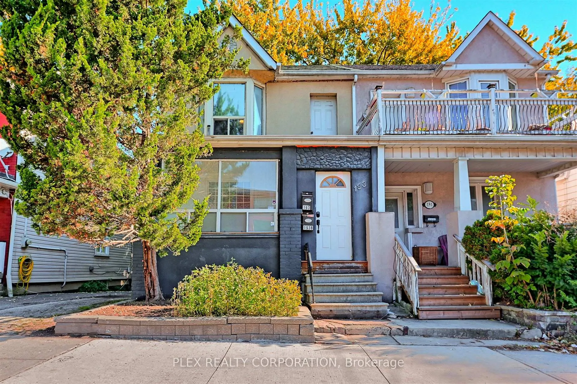 Front of 193 Coxwell Avenue