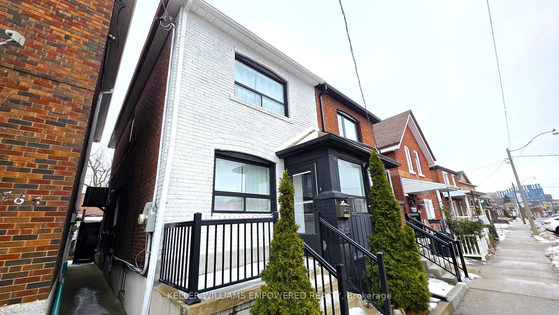 Front of 583 Old Weston Road