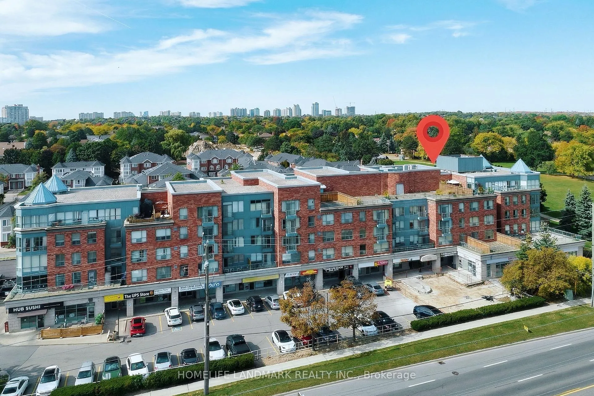 Front of Unit 106, 7398 Yonge Street