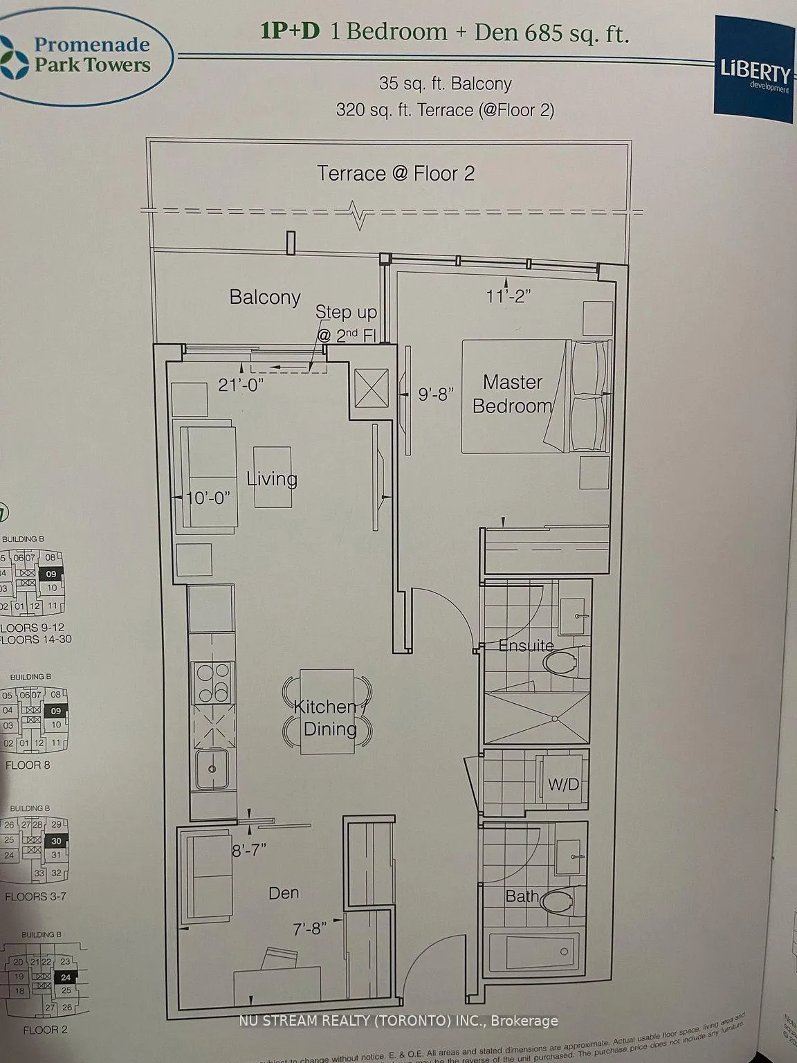 Photo 16 of Unit 2509, 50 Upper Mall Way, Vaughan, Brownridge — HOMEH
