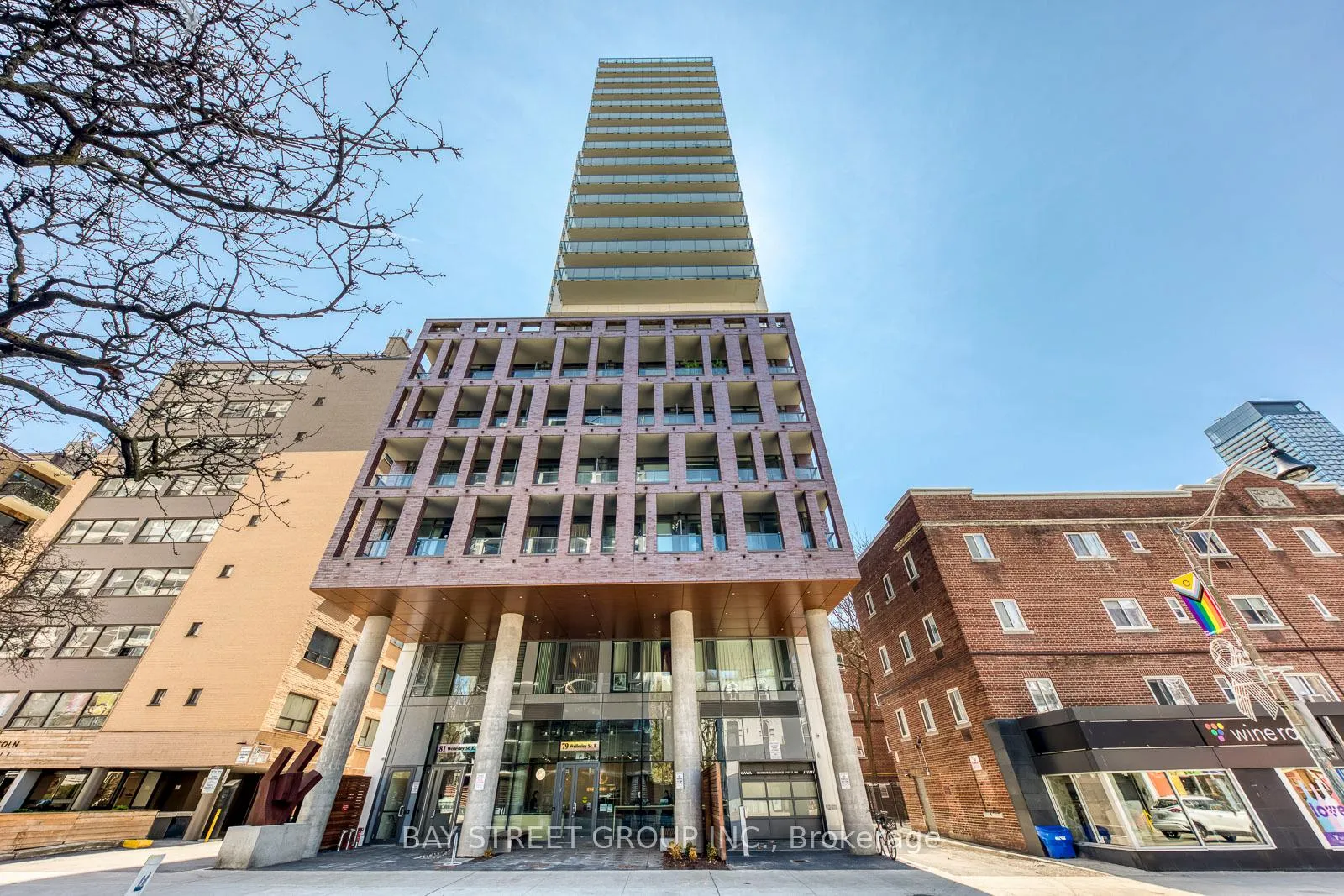Front of Unit 1907, 81 Wellesley Street E