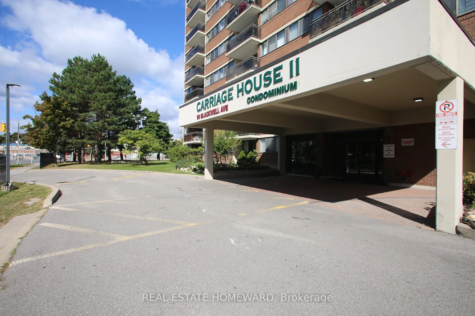 Front of Unit 1207, 99 Blackwell Avenue