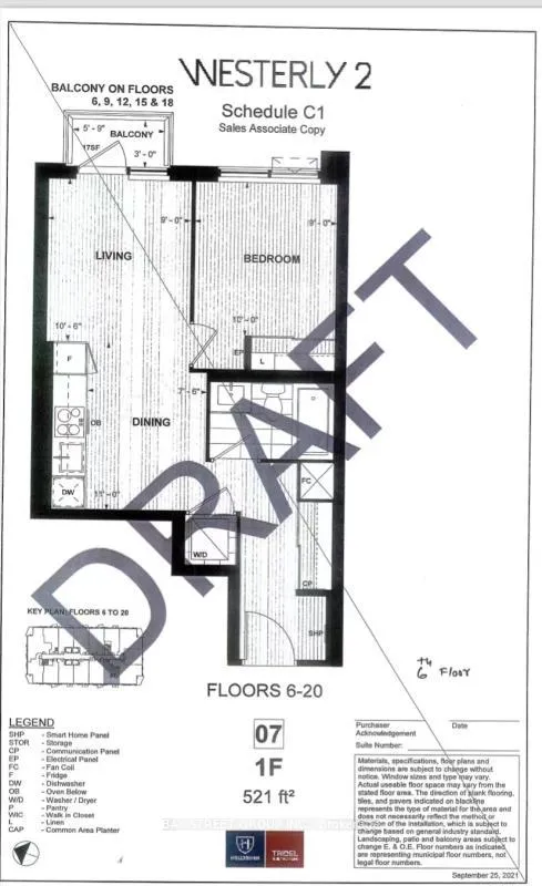 Photo 18 of Unit 607, 60 Central Park Roadway, Etobicoke, Islington-City Centre West — HOMEH