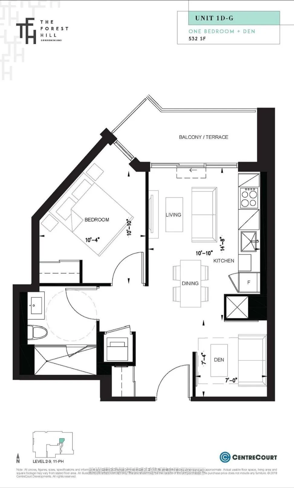 Photo 15 of Unit 1801, 2020 Bathurst Street, Toronto, Humewood-Cedarvale — HOMEH