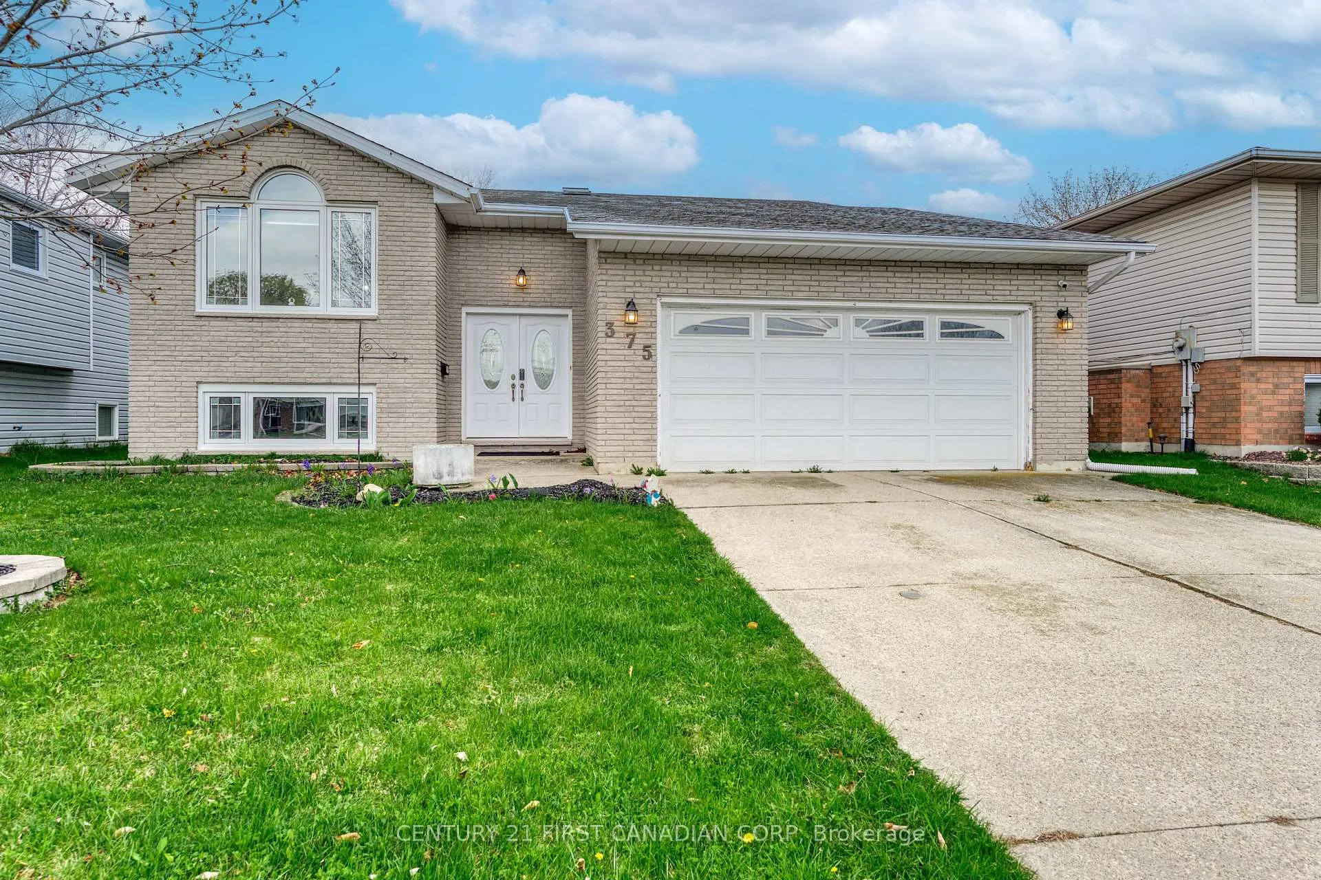 Front of 375 Trudeau Drive