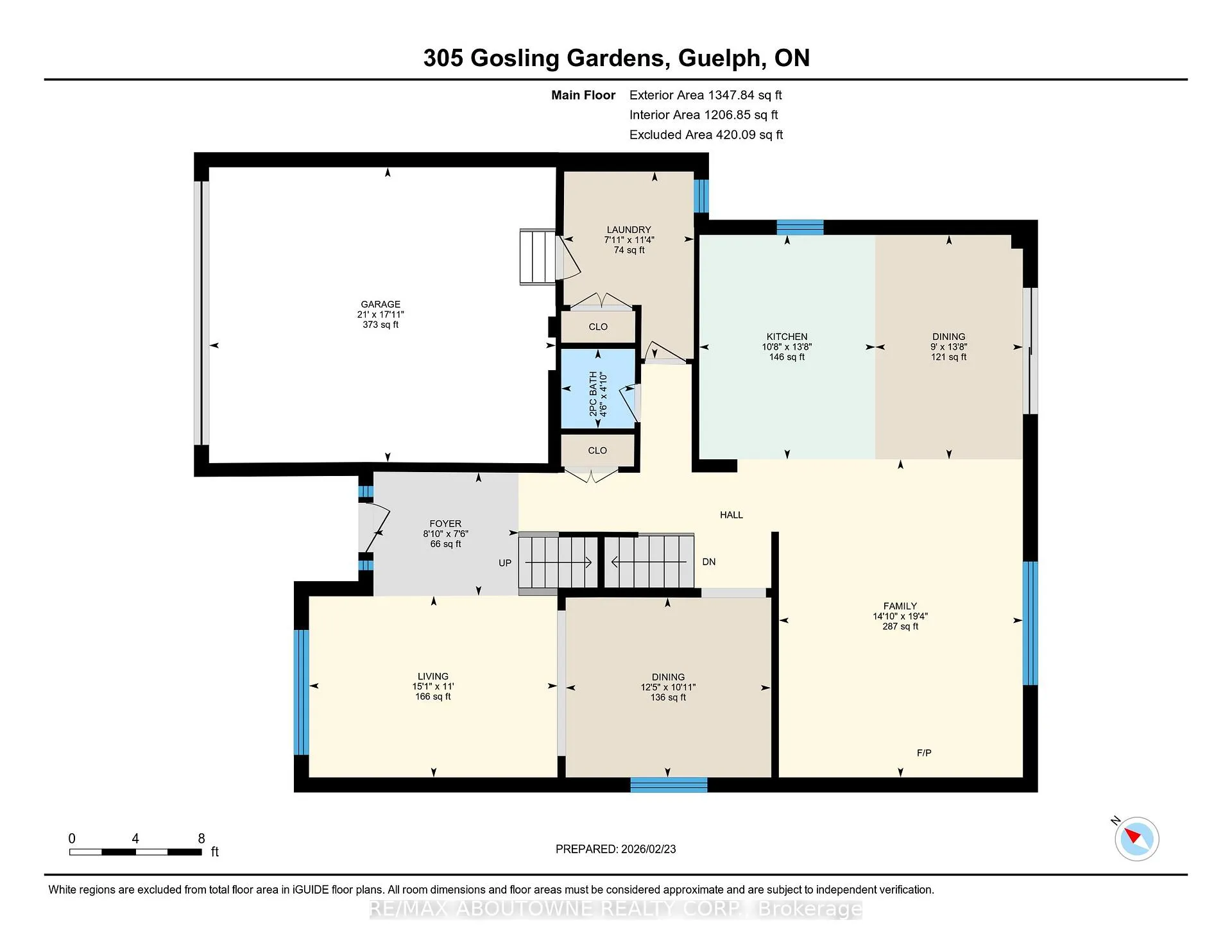Photo 5 of 305 Gosling Gardens, Guelph, Clairfields/Hanlon Business Park — HOMEH