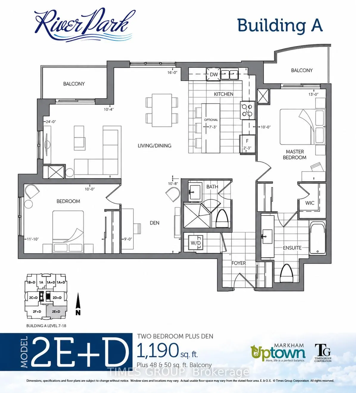 Photo 15 of Unit 1108, 8200 Birchmount Road, Markham, Unionville — HOMEH