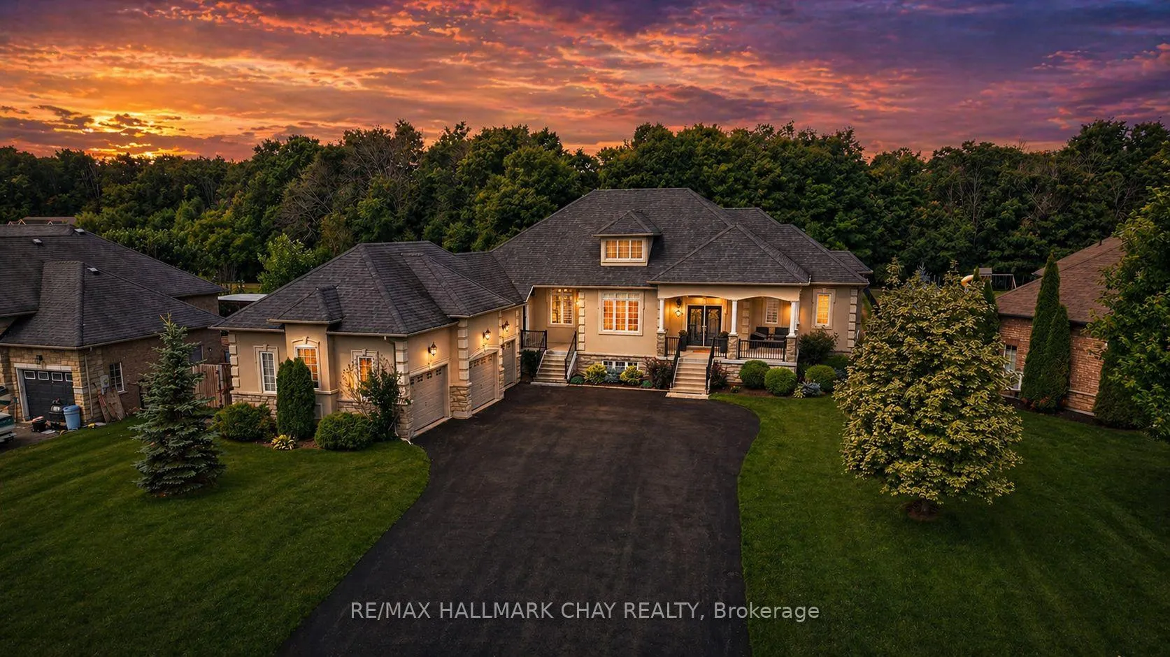 Front of 16 Basswood Drive