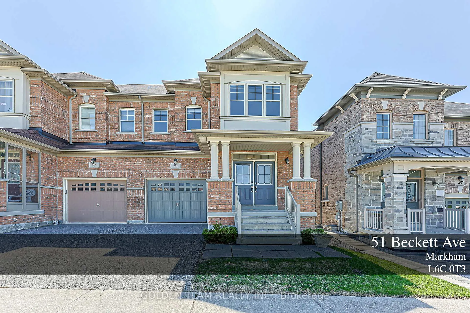 Photo 1 of 51 Beckett Avenue, Markham, Berczy — HOMEH