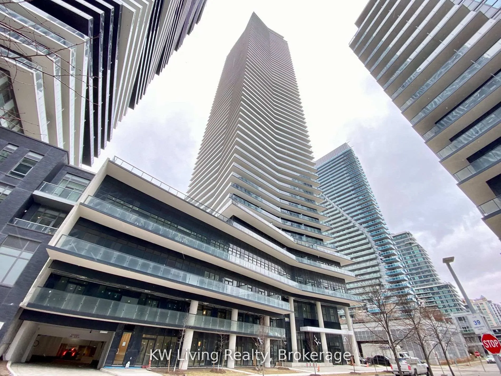Front of Unit 1605, 38 Annie Craig Drive