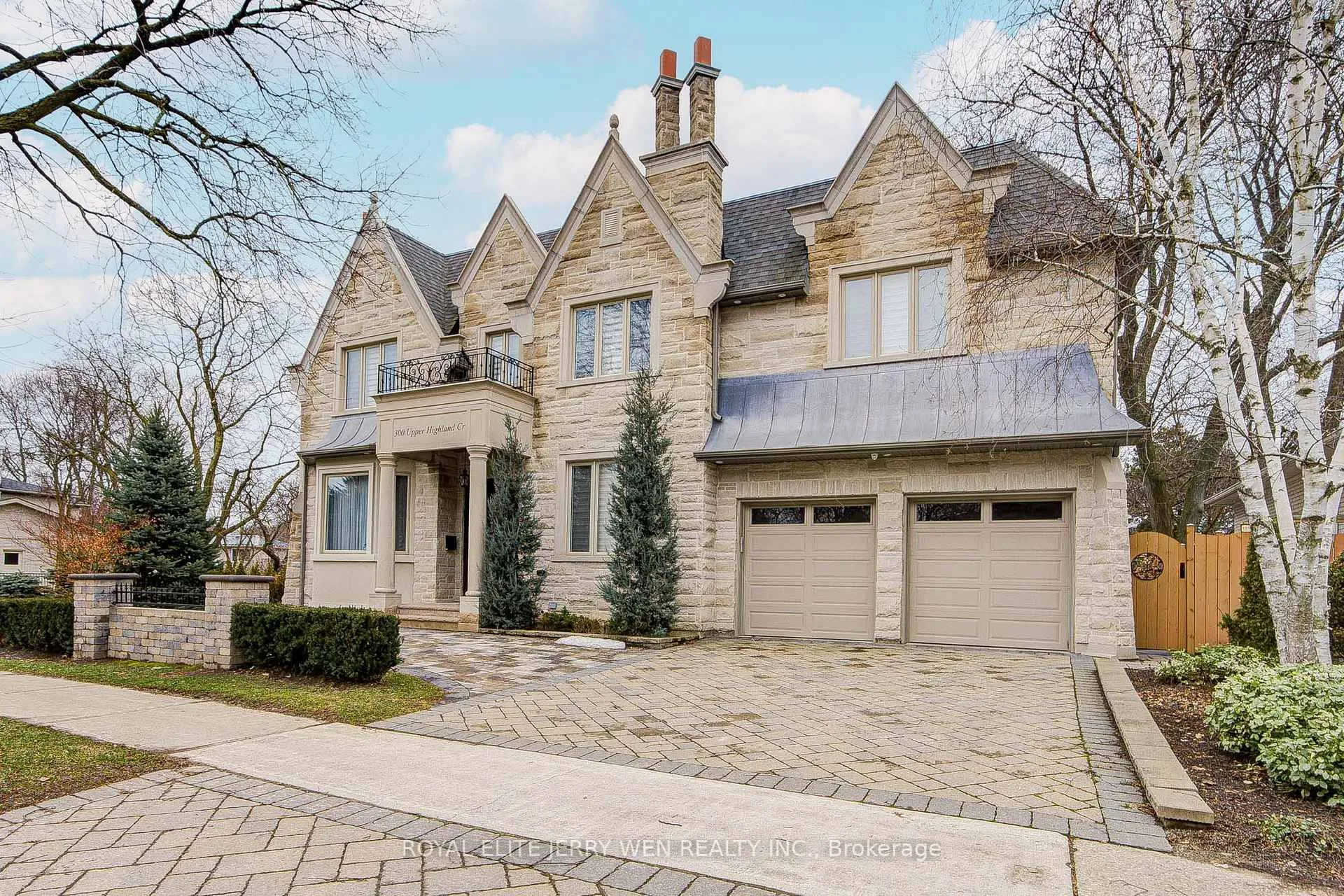 Front of 300 Upper Highland Crescent