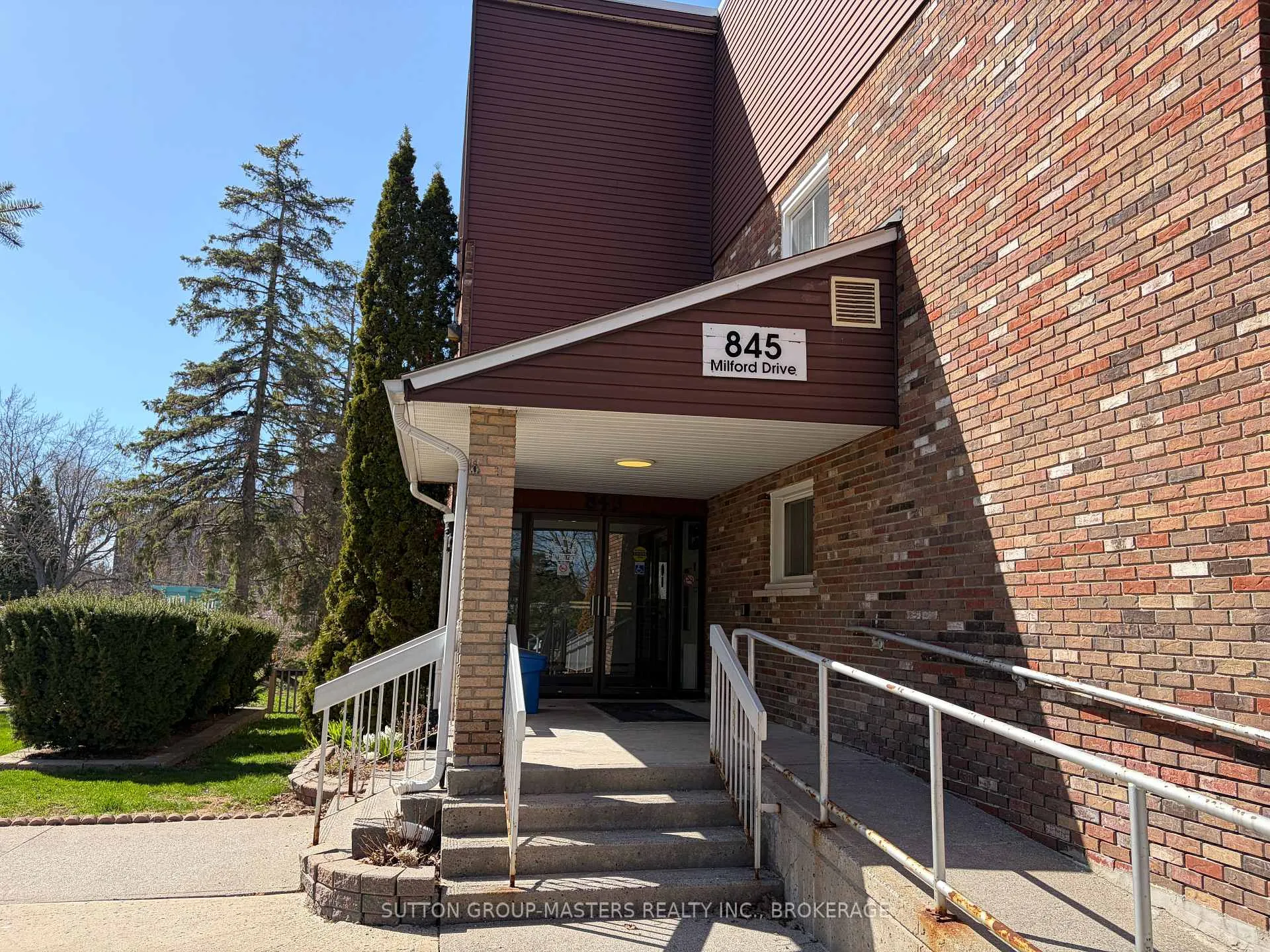 Front of Unit 317, 845 Milford Drive