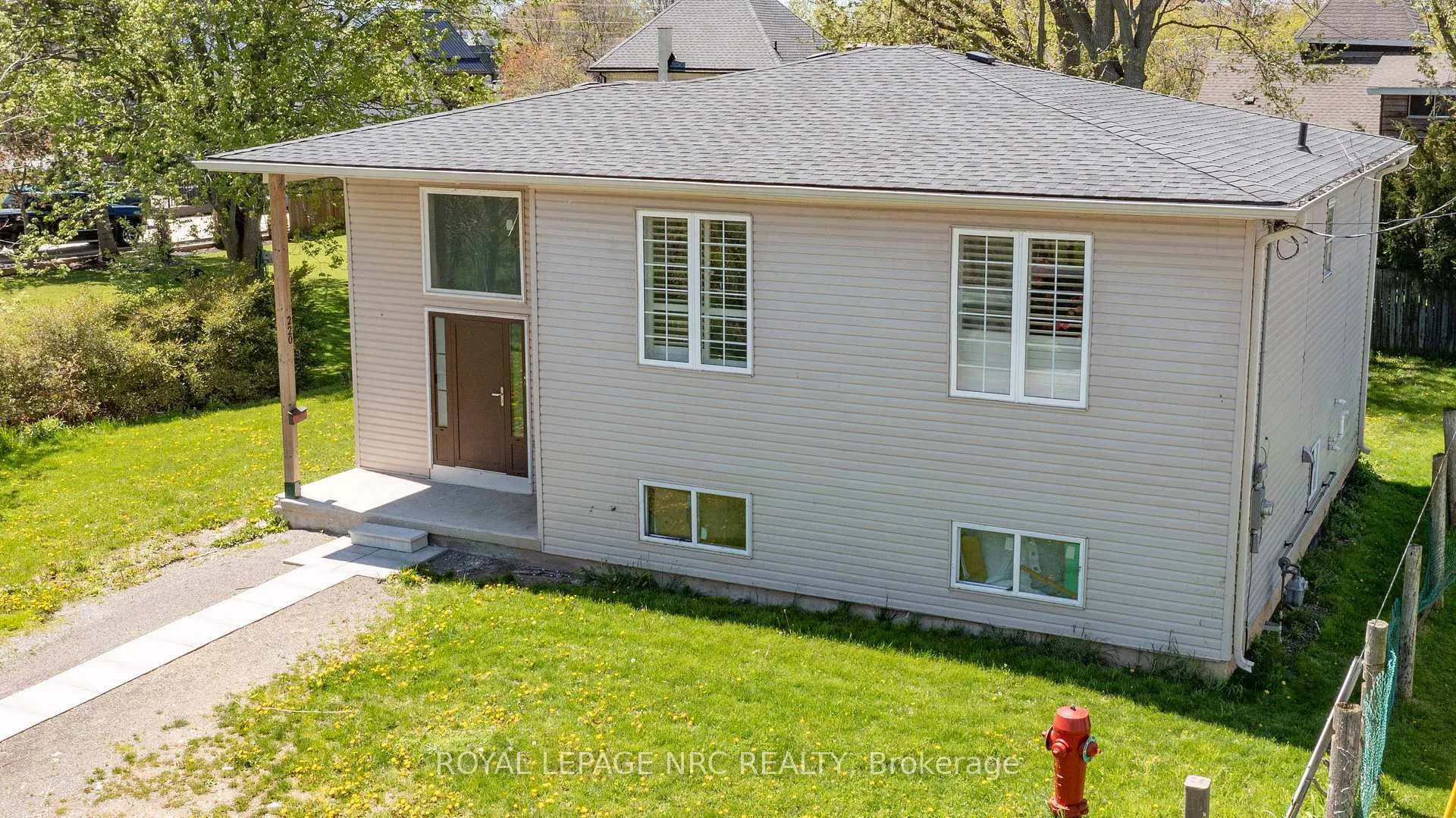 Front of 220 Port Colborne Drive