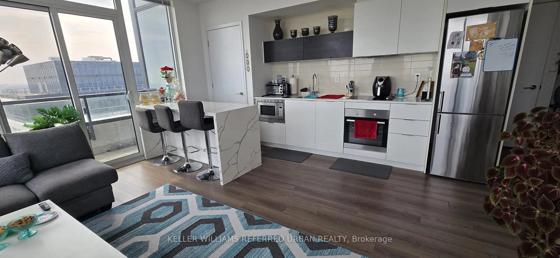 Photo 5 of Unit 2809 - Main room, 20 Thomas Riley Road, Etobicoke, Islington-City Centre West — HOMEH