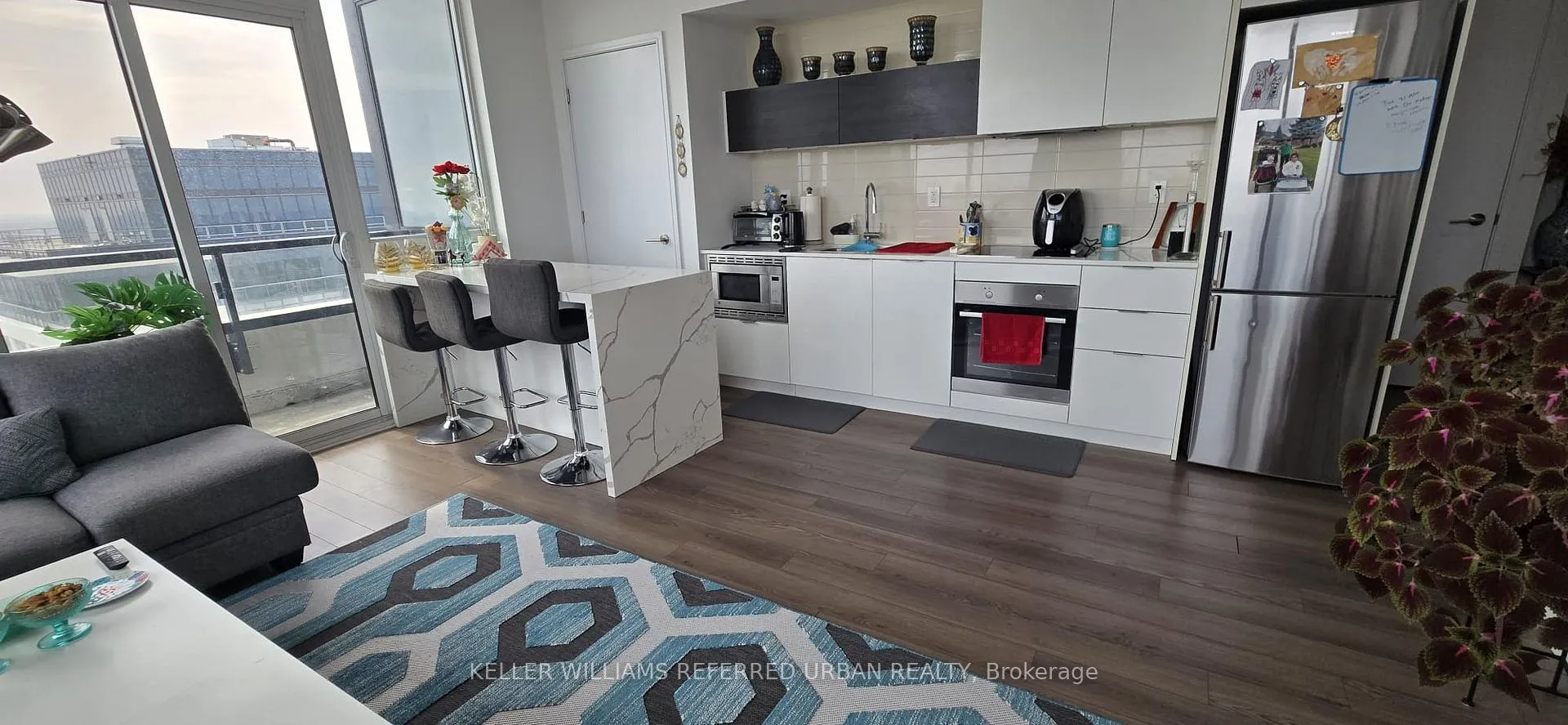 Photo 9 of Unit 2809 - Main room, 20 Thomas Riley Road, Etobicoke, Islington-City Centre West — HOMEH