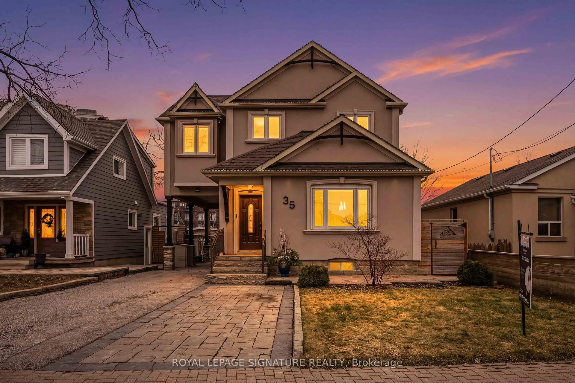 Front of 35 Rainbow Drive