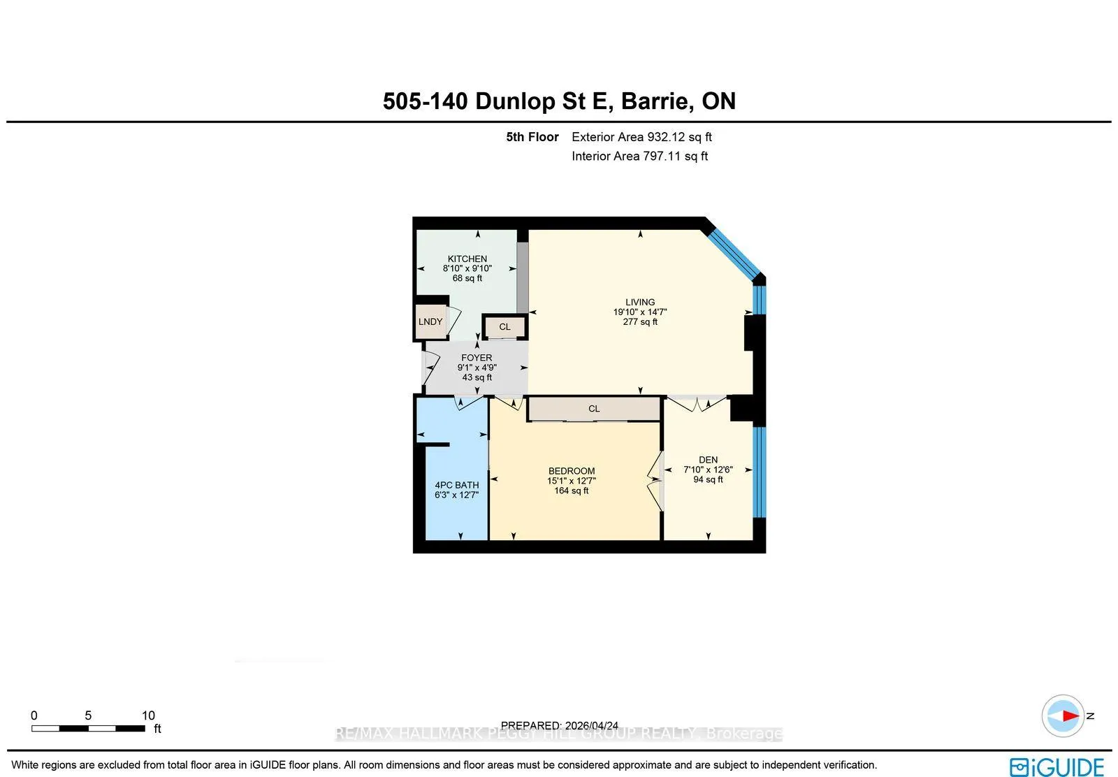 Photo 19 of Unit 505, 140 Dunlop Street E, Barrie, City Centre — HOMEH